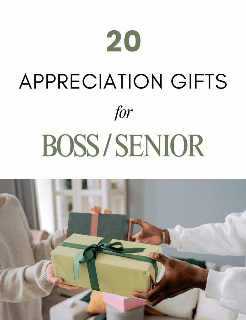 Thank You Gifts for Your Boss : 20 Thoughtful Gift Ideas